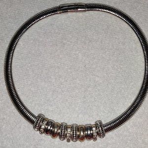 Retro Choker with Rhinestones Pre-owned